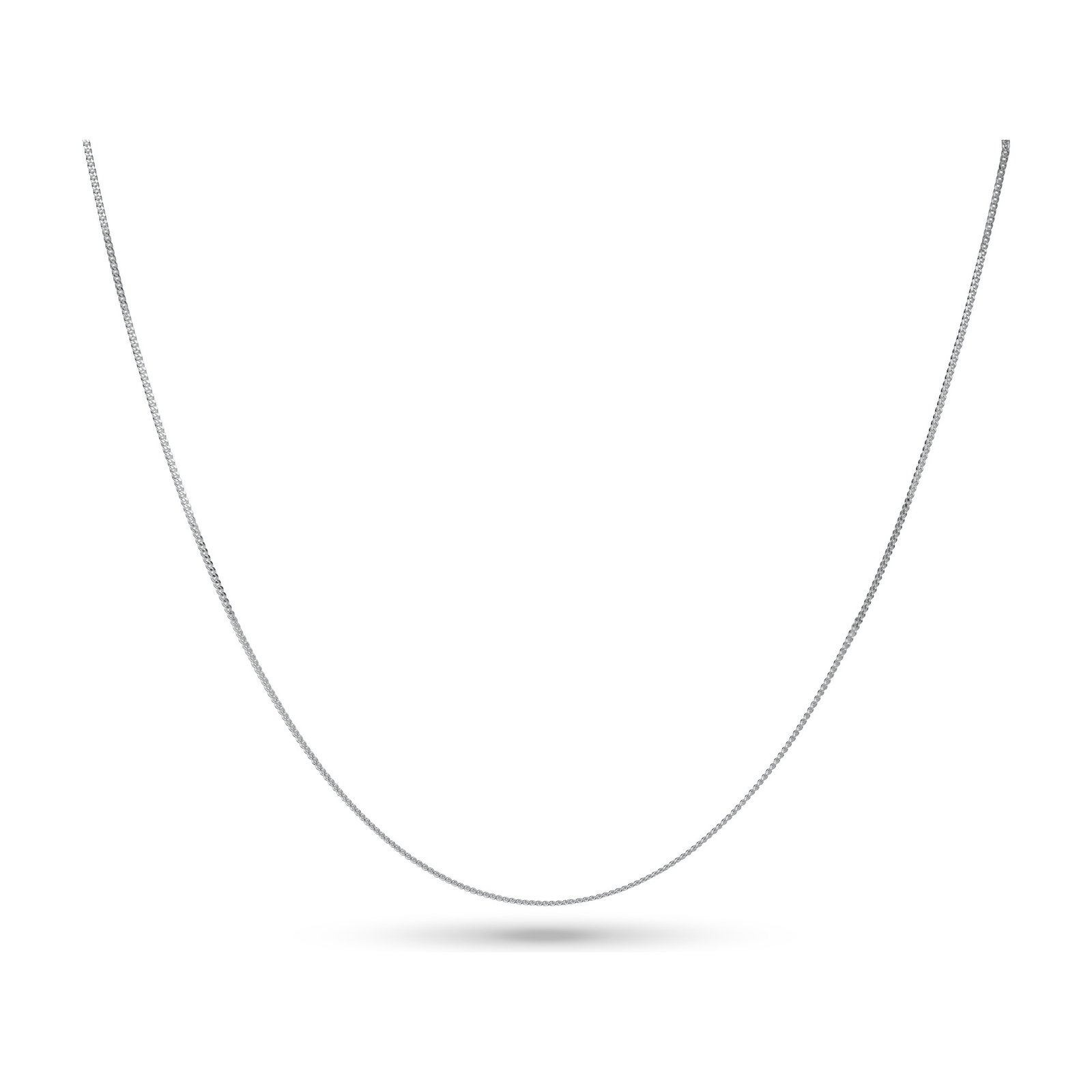 Feine Damenkette Silber